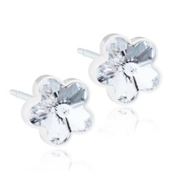 Blomdahl Medical Plastic Flower Crystal 6MM